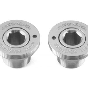 White Industries MR30 Crank Extractor Cap & Bolt Kit (Silver/Silver)