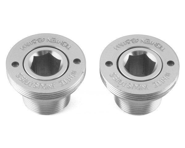 White Industries MR30 Crank Extractor Cap & Bolt Kit (Silver/Silver)