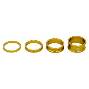 Wolf Tooth Components 1 1/8" Headset Spacer Kit (Gold) (3, 5, 10, 15mm)