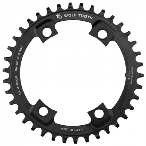 Wolf Tooth Components | 110 Bcd Asymmetric 4-Bolt For Shimano Cranks 44T Shimano Asymmetric 4X110Bcd