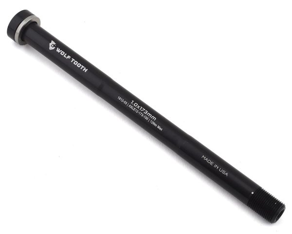 Wolf Tooth Components 12mm Rear Thru Axle (Black) (173mm) (1.0mm)