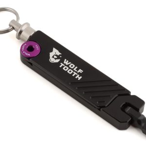 Wolf Tooth Components 6-Bit Hex Wrench Multi-Tool With Key Chain (Purple)