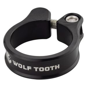 Wolf Tooth Components Anodized Seatpost Clamp (Black) (29.8mm)