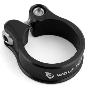 Wolf Tooth Components Anodized Seatpost Clamp (Black) (31.8mm)