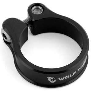 Wolf Tooth Components Anodized Seatpost Clamp (Black) (36.4mm)