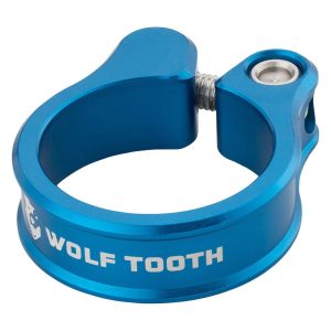 Wolf Tooth Components Anodized Seatpost Clamp (Blue) (29.8mm)