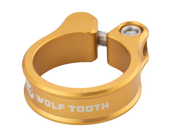 Wolf Tooth Components Anodized Seatpost Clamp (Gold) (31.8mm)