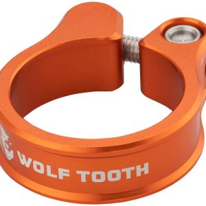 Wolf Tooth Components Anodized Seatpost Clamp (Orange) (28.6mm)