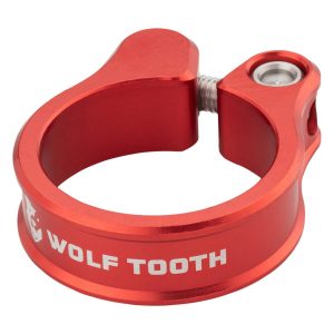 Wolf Tooth Components Anodized Seatpost Clamp (Red) (29.8mm)