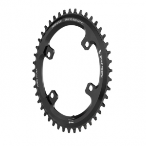 Wolf Tooth Components | Chainring For Shimano Grx Cranks | Black | 42T, Drop-Stop B | Aluminum