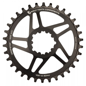 Wolf Tooth Components | Direct Mount Chainrings For Sram Cranks 42T 6Mm Offset Sram Gxp | Aluminum