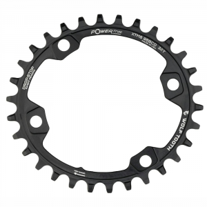 Wolf Tooth Components | Oval 96 Mm Bcd Chainring For Xt & Slx 32T For Shimano Xtm8000/slxm7000 | Aluminum