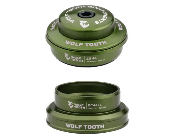 Wolf Tooth Components Premium Headset (Olive) (1 1/8" to 1 1/2") (ZS44/28.6) (EC44/40)