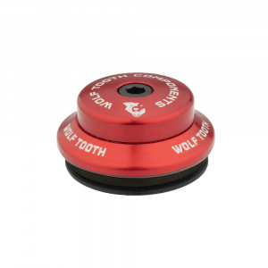 Wolf Tooth Components | Premium Is42/28.6 Upper Headset | Red | 25Mm Stack