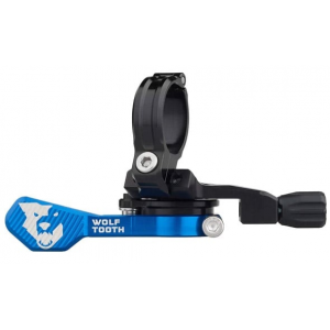 Wolf Tooth Components | Remote Pro 22.2Mm Handlebar Clamp Blue