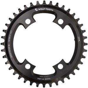 Wolf Tooth Components SRAM Road Chainring (Black) (107mm BCD) (Drop-Stop B) (Single) (42T) (Works fo