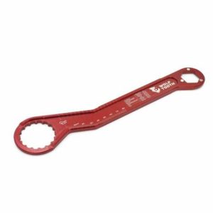 Wolf Tooth Pack Wrench - Ultralight 1 Inch Hex and Bottom Bracket Wrench - Red / Bottom Bracket Tools