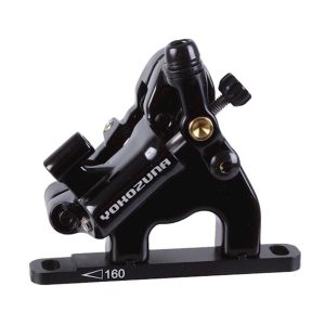 Yokozuna Motoko Disc Brake Caliper (Black) (Mechanical) (w/ 160mm Rotor) (Front) (Flat Mount)