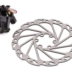 Yokozuna Motoko Disc Brake Caliper (Black) (Mechanical) (w/ 160mm Rotor) (Rear) (Flat Mount)