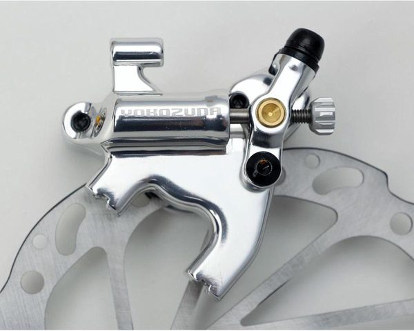 Yokozuna Motoko Disc Brake Caliper (Silver) (Mechanical) (w/ 160mm Rotor) (Rear) (Flat Mount)