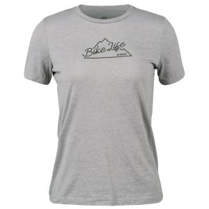 ZOIC Bike Life Women's Tee (Heather Grey) (L)