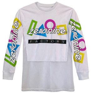 Zeronine Double Mesh Team Jersey (White) (M)