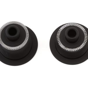 Zipp ZR1 Hub Conversion Cap Set (Black) (Front) (Quick Release) (CenterLock Disc)