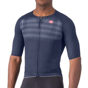 Castelli Aero Race 8S Short Sleeve Jersey - SS25 - Belgian Blue / Small