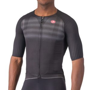 Castelli Aero Race 8S Short Sleeve Jersey - SS25 - Black / Small