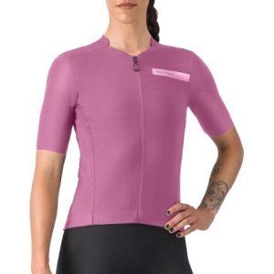 Castelli Premio Evo Women's Short Sleeve Jersey - SS25 - Deep Purple / Small