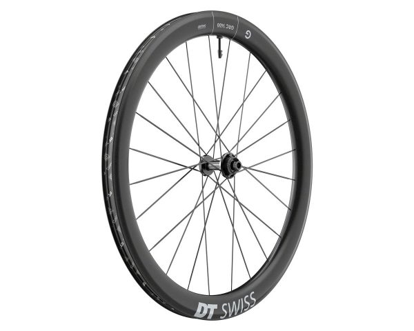 DT Swiss GRC 1400 Dicut 50 Carbon Gravel Wheels (Black) (Front) (12 x 100mm) (700c) (Centerlock) (Ra