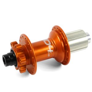 Hope Pro 4 Rear Hub - 148x12 Boost - Orange / Shimano / 12 x 148mm