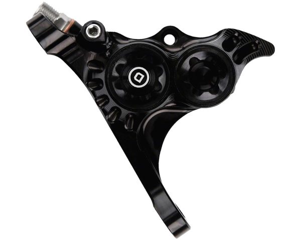 Hope RX4+ Road/Gravel Disc Brake Caliper (Black) (Hydraulic) (Front) (Front Flat DM +20) (DOT)