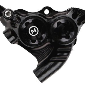 Hope RX4+ Road/Gravel Disc Brake Caliper (Black) (Hydraulic) (Front or Rear) (Flat Mount Direct+20)