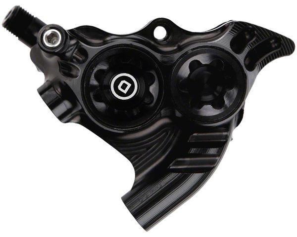 Hope RX4+ Road/Gravel Disc Brake Caliper (Black) (Hydraulic) (Front or Rear) (Flat Mount Direct+20)