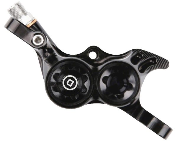 Hope RX4+ Road/Gravel Disc Brake Caliper (Black) (Hydraulic) (Front or Rear) (Post Mount) (DOT)