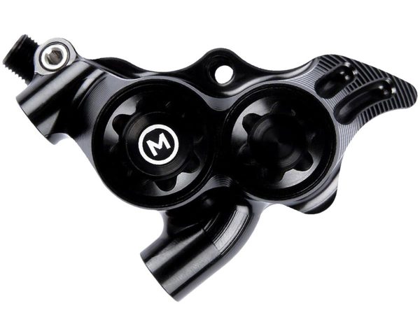 Hope RX4+ Road/Gravel Disc Brake Caliper (Black) (Hydraulic) (Front or Rear) (Standard Flat Mount) (