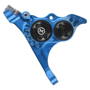 Hope RX4+ Road/Gravel Disc Brake Caliper (Blue) (Hydraulic) (Front) (Front Flat DM +20) (Mineral Oil