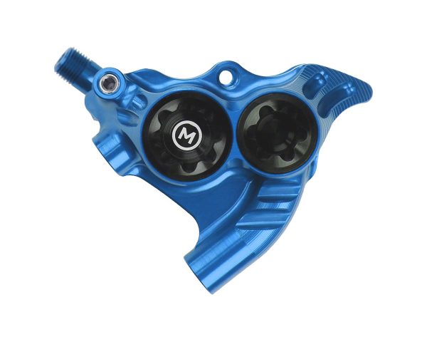 Hope RX4+ Road/Gravel Disc Brake Caliper (Blue) (Hydraulic) (Front or Rear) (Flat Mount Direct+20) (