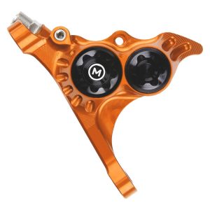 Hope RX4+ Road/Gravel Disc Brake Caliper (Orange) (Hydraulic) (Front) (Front Flat DM +20) (Mineral O