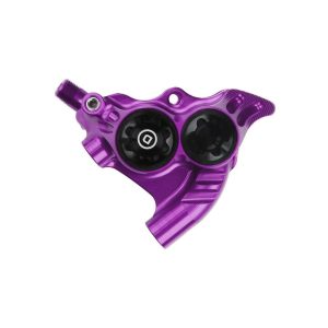 Hope RX4+ Road/Gravel Disc Brake Caliper (Purple) (Hydraulic) (Front or Rear) (Standard Flat Mount)