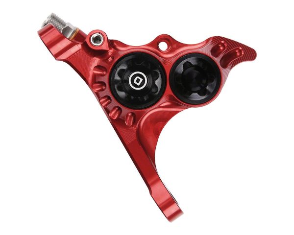 Hope RX4+ Road/Gravel Disc Brake Caliper (Red) (Hydraulic) (Front) (Front Flat DM +20) (DOT)