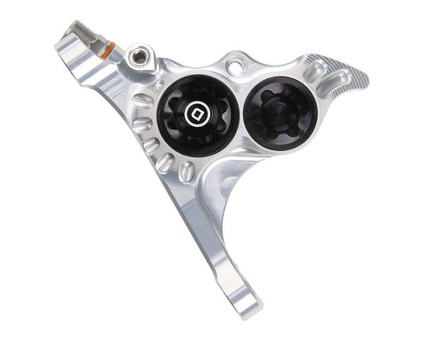 Hope RX4+ Road/Gravel Disc Brake Caliper (Silver) (Hydraulic) (Front) (Front Flat DM +20) (DOT)