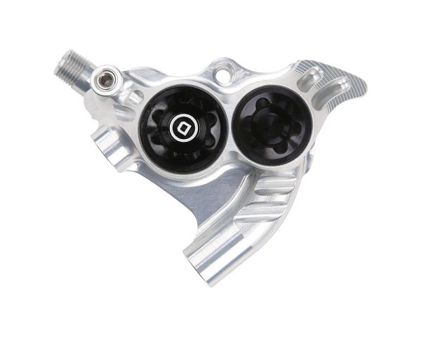 Hope RX4+ Road/Gravel Disc Brake Caliper (Silver) (Hydraulic) (Front or Rear) (Flat Mount Direct+20)