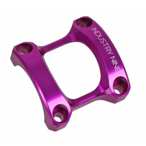 Industry Nine A35 Stem Face Plate (Purple)