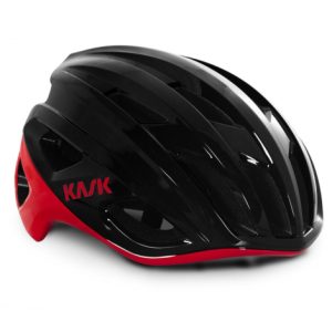 Kask Mojito 3 Road Cycling Helmet - Black / Red / Medium / 52cm / 58cm