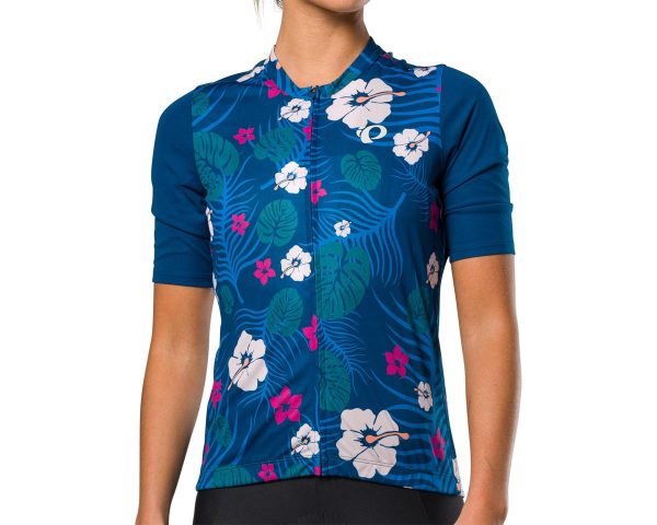 Pearl iZUMi Women's Attack Short Sleeve Jersey (Twilight Tropical) (L)