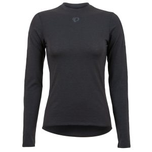 Pearl iZUMi Women's Transfer Wool Long Sleeve Base Layer (Phantom) (L)