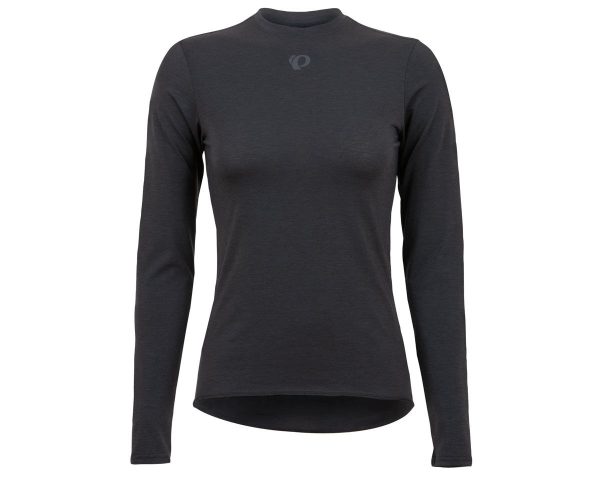 Pearl iZUMi Women's Transfer Wool Long Sleeve Base Layer (Phantom) (L)