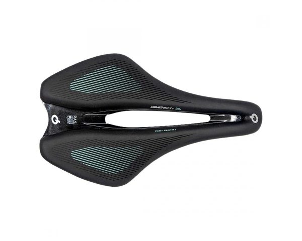 Prologo Dimension EVA Women's Saddle (Black) (Tirox Rails) (156mm)